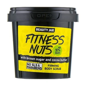Beauty Jar Скраб для тіла Fitness Nuts зміцнювальний, 200 г