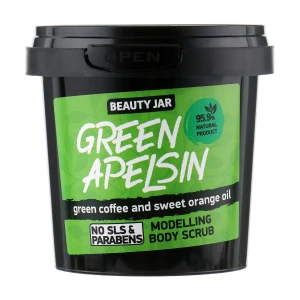 Beauty Jar Скраб для тіла Green Apelsin моделювальний, 200 г