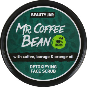 Beauty Jar Скраб для обличчя Mr. Coffee Bean Детокс, 50 г