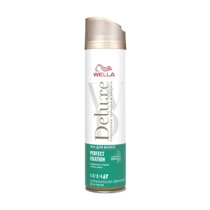 WELLA Лак для волосся Deluxe Perfect Fixation суперсильна фіксація, 250 мл