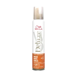 WELLA Мусс для волос Deluxe Dream Waves Curls сильная фиксация, 200 мл