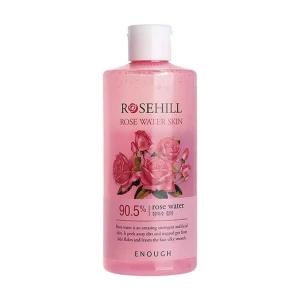 Тонер для обличчя з гідролатом троянди - Enough Rosehill Rose Water Skin, 300 мл