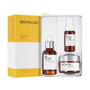 Missha Набір для обличчя Bee Pollen Renew Special Set (сироватка, 40 мл + крем, 50 мл + тонер, 30 мл)