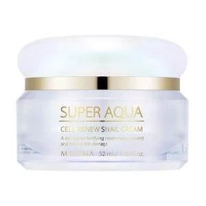 Missha Крем для лица Super Aqua Cell Renew Snail с муцином улитки, 47 мл