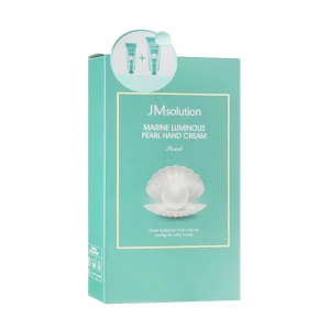 JMsolution Набір кремів для рук Marine Luminous Pearl Hand Cream з морськими мінералами (крем для рук, 100 мл + крем для рук, 50 мл)