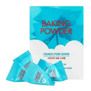 Etude House Набір скрабів для очищення шкіри обличчя Baking Powder Crunch Pore Scrub з харчовою содою, 24*7 г