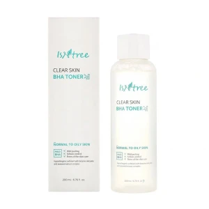 IsNtree Очищающий тонер для лица Clear Skin BHA Toner с BHA-кислотой, 200 мл