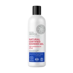 NATURA SIBERICA Антибактеріальний гель для душу Certified Shower Gel Ультразахист та свіжість, 400 мл