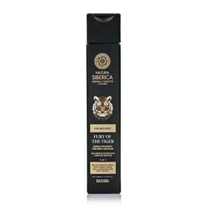 Мужской шампунь для тела и волос 2 в 1 Men Ярость тигра, 250 мл - NATURA SIBERICA Fury Of The Tiger Energy Shampoo 2 in 1, 250 мл