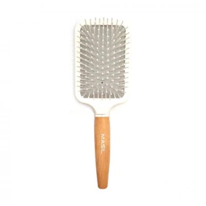 Антистатическая щетка для волос - Masil Wooden Paddle Brush, 1 шт