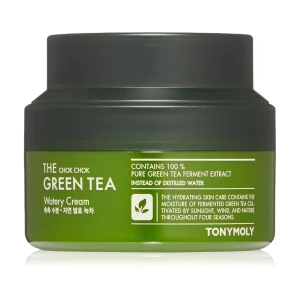 Tony Moly Крем для лица с экстрактом зелёного чая The Chok Chok Green Tea Watery Cream, 60 мл