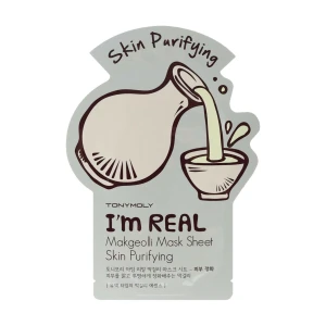 Tony Moly Тканинна маска для обличчя Im Real Makgeolli Mask Sheet, 21 мл