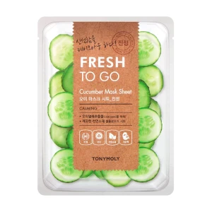 Tony Moly Тканинна маска для обличчя Fresh To Go Mask Sheet Cucumber з огірком, 22 г
