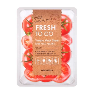 Tony Moly Тканинна маска для обличчя Fresh To Go Mask Sheet Tomato з томатами, 22 г