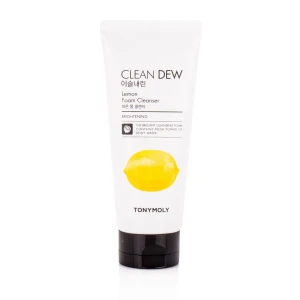 Tony Moly Очищаюча пінка для вмивання Clean Dew Lemon Foam Cleanser з лимоном, 180 мл