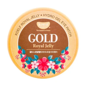PETITFEE & KOELF Гідрогелеві патчі для шкіри навколо очей Gold and Royal Jelly Eye Patch з золотом та маточним молочком, 60 шт