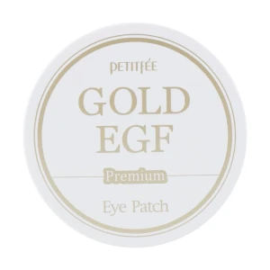 PETITFEE & KOELF Гідрогелеві патчі для шкіри навколо очей Premium Gold & EGF Eye Patch з золотом, 60 шт