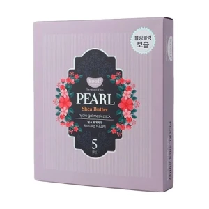 PETITFEE & KOELF Гідрогелева маска для обличчя з перлами Pearl & Shea Butter Mask, 5 шт