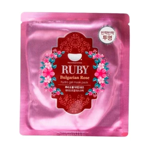 PETITFEE & KOELF Гідрогелева маска для обличчя Ruby & Bulgarian Rose Hydro Gel Mask з рубіном, 1 шт