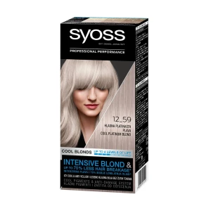 SYOSS Стійка крем-фарба для волосся 12-59 Холодний платиновий блонд, 115 мл