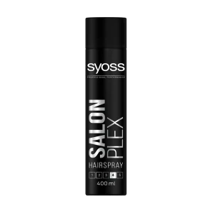 SYOSS Лак для волос Salon Plex фиксация 4 (экстрасильная), 400 мл