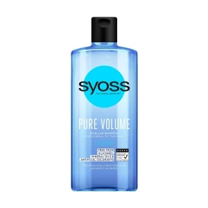 SYOSS Міцелярний шампунь для нормального та тонкого волосся Pure Volume Micellar Shampoo, 440 мл
