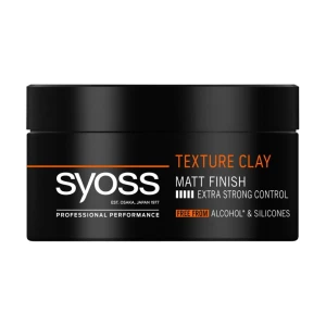 SYOSS Текстурувальна глина для волосся Texture Clay фіксація 5 (екстрасильна), 100 мл