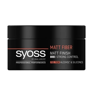 SYOSS Матирующая паста для укладки волос Matt Fiber фиксация 4 (экстрасильная), 100 мл