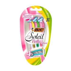 BIC Станок для гоління Soleil Bella Colours Razors одноразовий жіночий, 3 шт