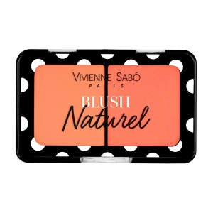 Vivienne Sabo Рум'яна компактні подвійні Blush Naturel 04 Теракотовий, 6 г