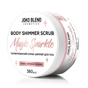 Joko Blend Парфумований cкраб-шиммер для тіла Magic Sparkle Body Shimmer Scrub, 380 г