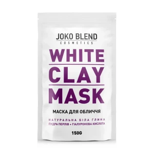 Joko Blend Бiла глиняна маска для обличчя White Сlay Mask, 150 г