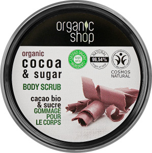 Organic Shop Скраб для тела Бельгийский шоколад