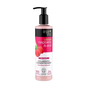 Бальзам для волосся з малиною та ягодами асаї - Organic Shop Raspberry & Acai Volumising Conditioner, 280 мл