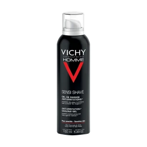 Vichy Гель для гоління Homme Anti-Irritation Shaving Gel для чутливої та проблемної шкіри, 150 мл
