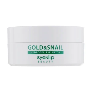 Гидрогелевые патчи для кожи вокруг глаз с золотом и муцином улитки - Eyenlip Gold & Snail Hydrogel Eye Patch, 60 шт