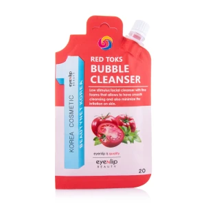 Eyenlip Бульбашковий очищувальний засіб Red Toks Bubble Cleanser з екстрактом томату, 20 г