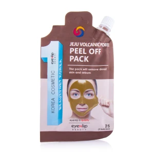 Eyenlip Маска-пленка для лица Jeju Volcanic Pore Peel Off Pack с вулканической глиной, 25 г