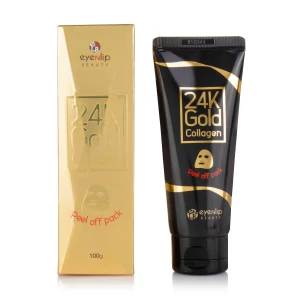 Eyenlip Маска-пленка для лица 24K Gold Collagen Peel Off Pack с золотом и коллагеном, 100 г