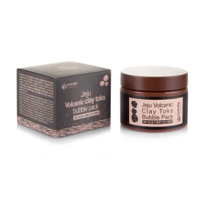 Eyenlip Пузырьковая маска для лица Jeju Volcanic Clay Toks Bubble Pack с вулканической глиной, 100 мл