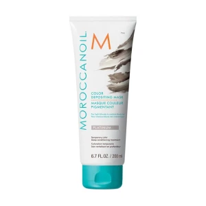 Moroccanoil Відтінкова маска Color Depositing для світлого блонду та русявого волосся, Platinum, 200 мл