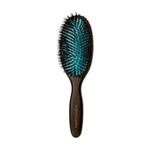 Moroccanoil Деревянная массажная щетка для волос с натуральной щетиной