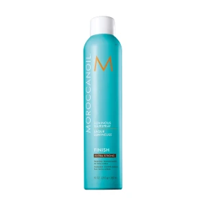 Сияющий лак для волос экстрасильной фиксации - Moroccanoil Finish Luminous Hairspray Extra Strong, 330 мл