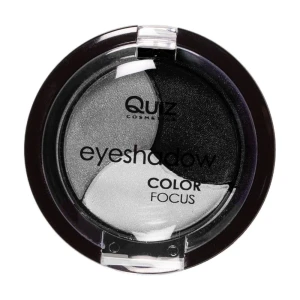Quiz Тени для век Cosmetics Color Focus Eyeshadow 3-цветные, тон 302, 4 г