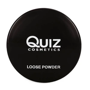 Quiz Легка розсипчаста пудра для обличчя Cosmetics Loose Powder 01 Light Beige, 10 г