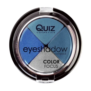 Quiz Тени для век Cosmetics Color Focus 4-цветные, 451, 10 г