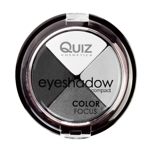 Quiz Тіні для повік Cosmetics Color Focus 4-кольорові, 450, 10 г