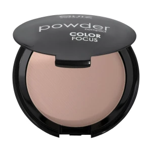 Quiz Компактная пудра для лица Cosmetics Color Focus с зеркалом 06 Beige, 12 г