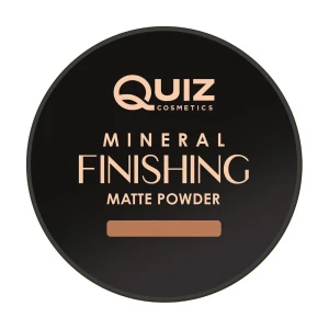 Quiz Минеральная матирующая пудра для лица Cosmetics Mineral Finishing Matte Powder 02 Beige, 5 г