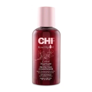 CHI Защитный кондиционер для окрашенных волос Rose Hip Oil Color Nurture Protecting Conditioner с маслом розы и кератином, 59 мл